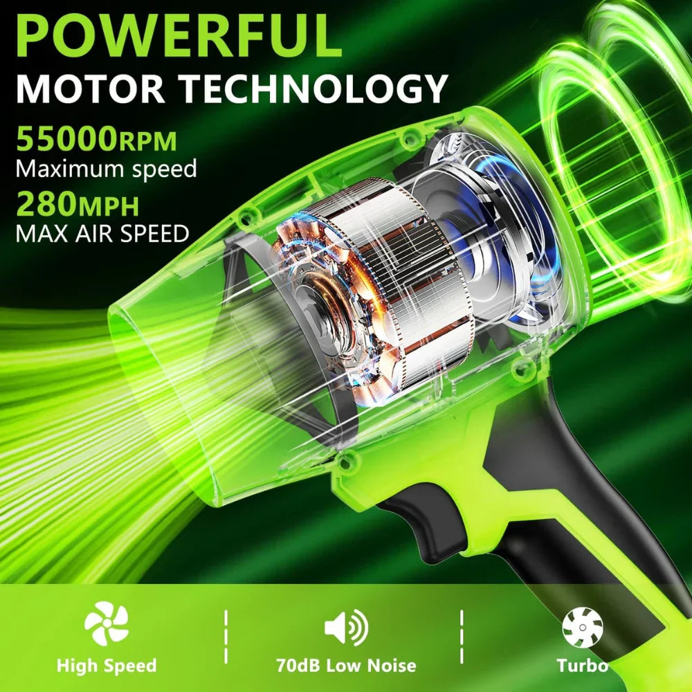 Denytech™ Turbo Jet Fan Leaf Blower 2.0