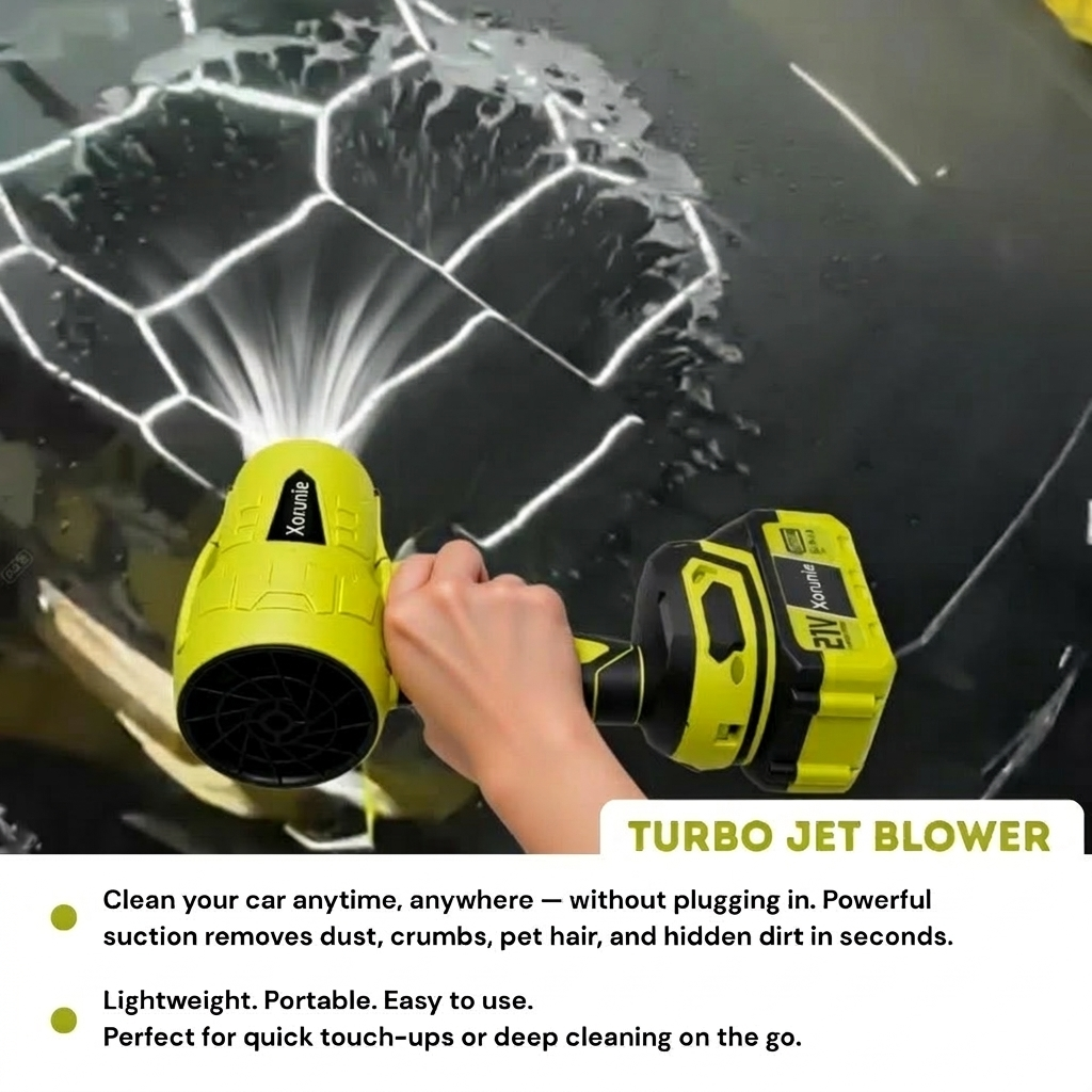 Denytech™ Turbo Jet Fan Leaf Blower 2.0